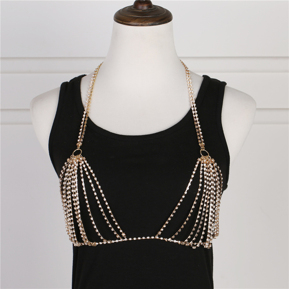 Summer Sexy Shiny Crystal Rhin - Body Jewelry Dress 评论和价格