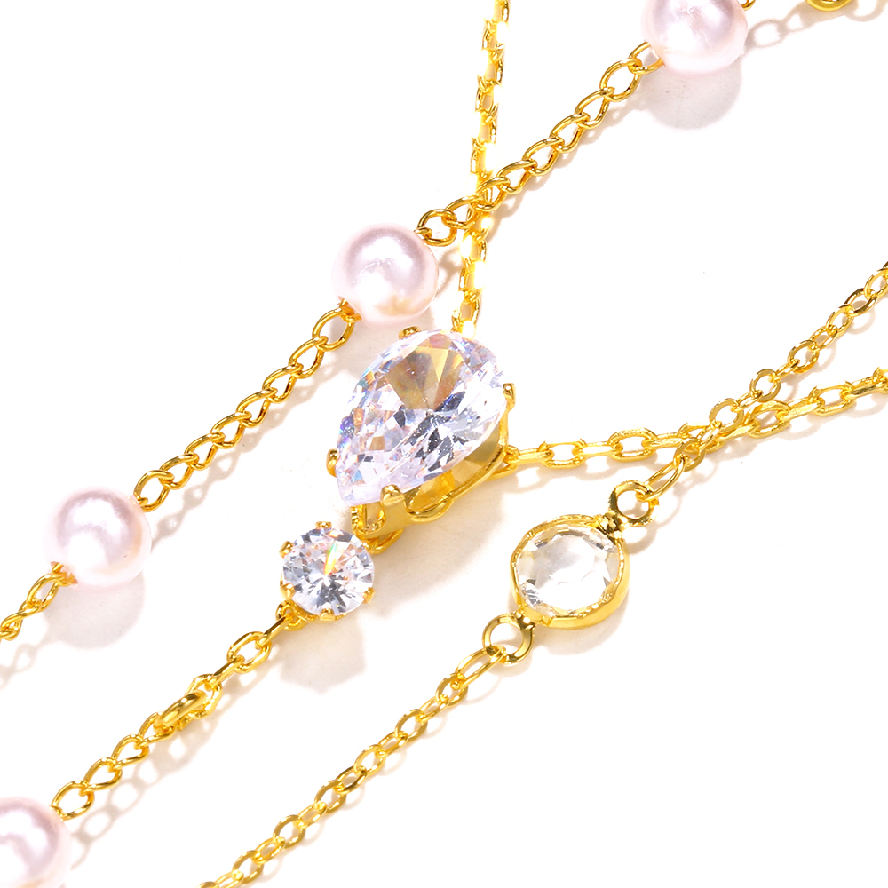 Fashion Bridal Back Chain Jewe - Body Jewelry Dress 评论和价格