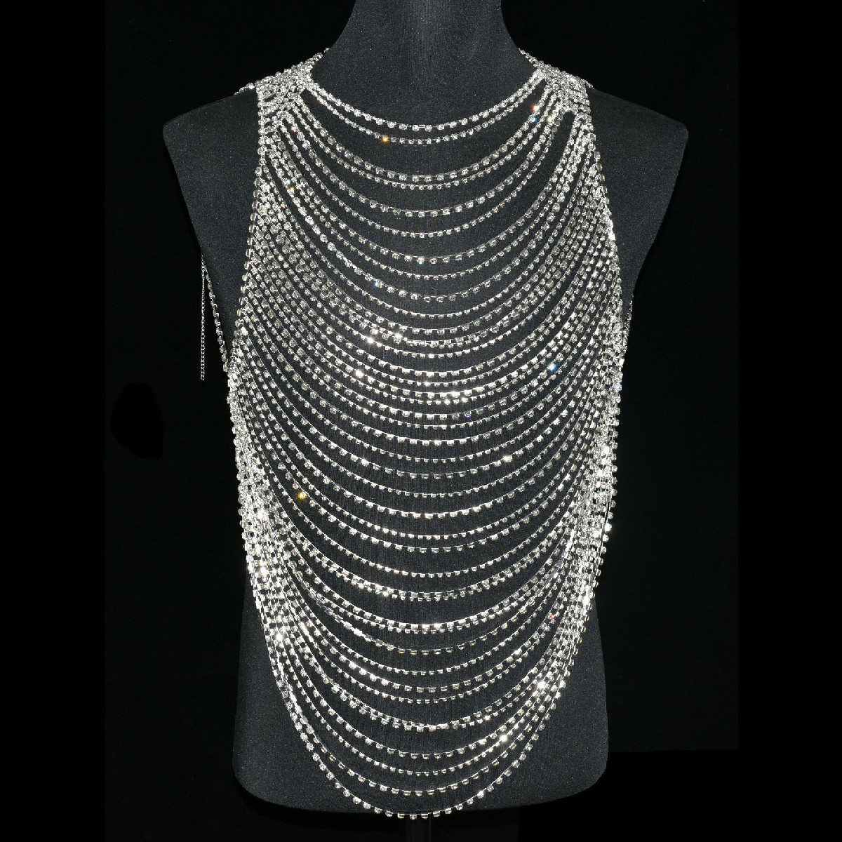 Fashion Luxurious Bling Men Wo - Body Jewelry Dress 评论和价格
