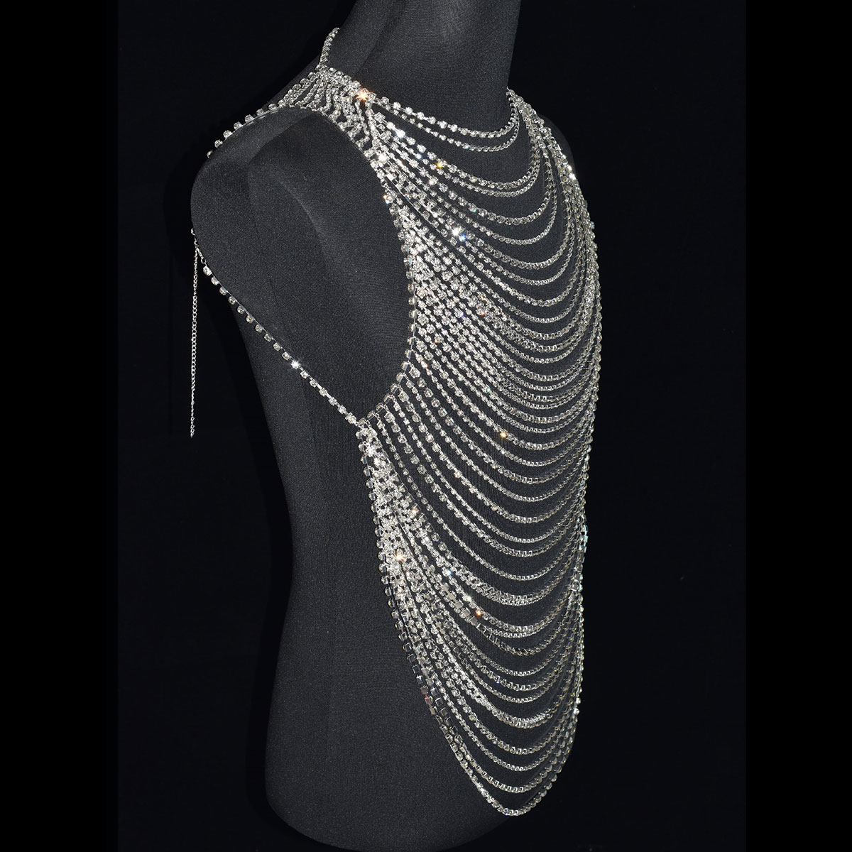 Fashion Luxurious Bling Men Wo - Body Jewelry Dress 评论和价格