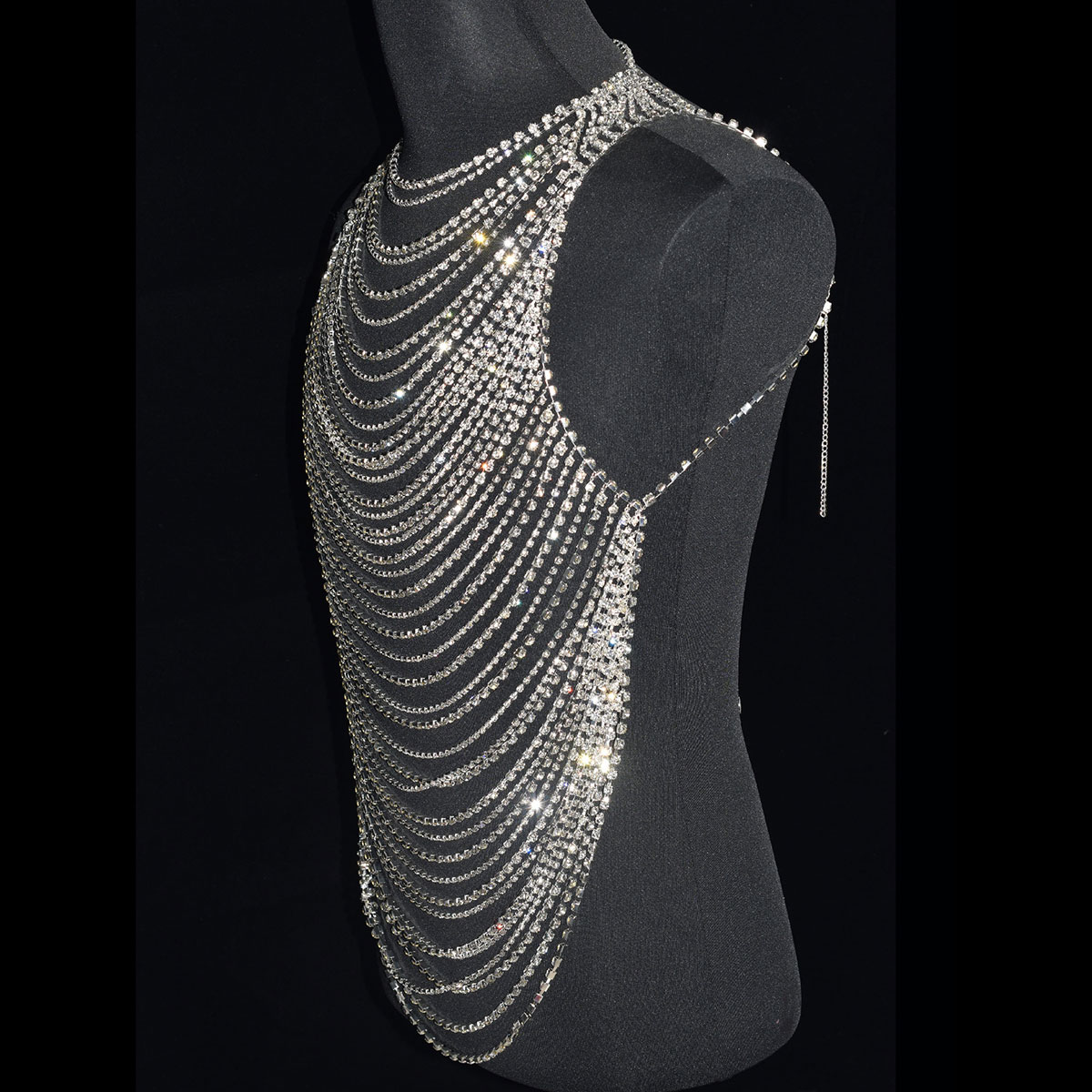 Fashion Luxurious Bling Men Wo - Body Jewelry Dress 评论和价格